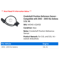 thumbnail image 2 of Crankshaft Position Reference Sensor - Compatible with 2002 - 2005 Kia Sedona 3.5L V6 2003 2004, 2 of 3