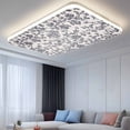 thumbnail image 2 of Spring Flowers Magnetic Fluorescent Light Covers for Ceiling Lights 2x4Ft,Farmhouse Dark Blue Pastoral Floral Leaf Office Classroom Kitchen Drop Ceiling Light Covers Filters Shade Panel 3Packs, 2 of 9