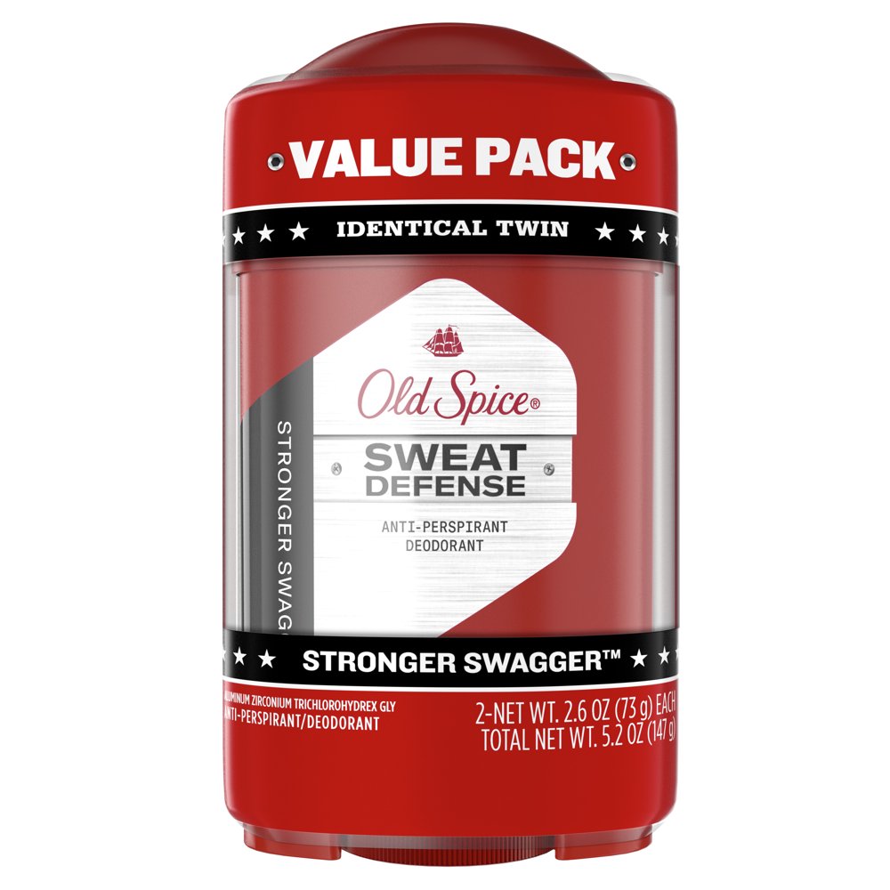 Old Spice Antiperspirant Deodorant Sweat Defense Stronger Swagger 2.6