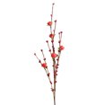 thumbnail image 1 of Rama alta Berry Rose Big Red PE Alambre de hierro 75 cm Ticfox Flor falsa Europea Boda simple Decoración del hogar Arreglo floral, 1 of 11
