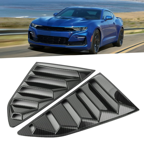 Rear Window Shutter, Durable Carbon Fiber Style Rear Window Louver, Lightweight Easy Installation Rear Window for Car