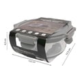 thumbnail image 3 of Contenedor Hermético Hometrends de Vidrio Transparente Circular 370 ml, 3 of 4