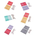 thumbnail image 1 of Tachiuwa 72 Pieces Non-Slip Barber Perming Rods DIY Curling Waves Bangs Rollers Tools, 1 of 9