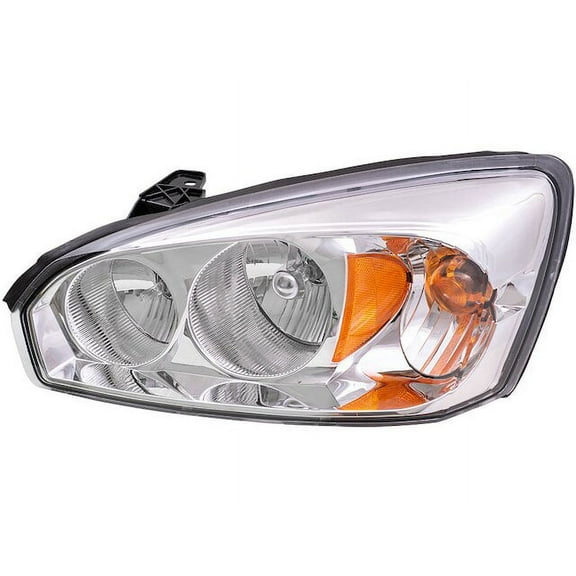 Left Headlight Assembly - Compatible with 2004 - 2008 Chevy Malibu 2005 2006 2007