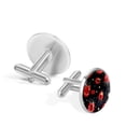 thumbnail image 3 of Ladybird Stylish Mens Stainless Steel Cuff Links for Dress Shirts - Formal Occasions, 3 of 6