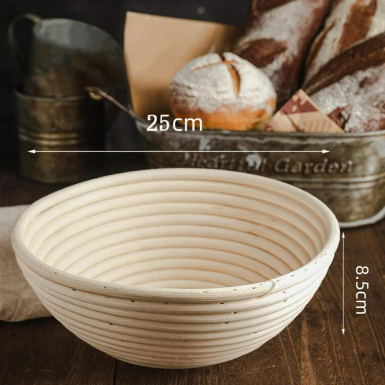 Non-Stick Dough Proving Bowl with Cloth Linerr for Bread Making
