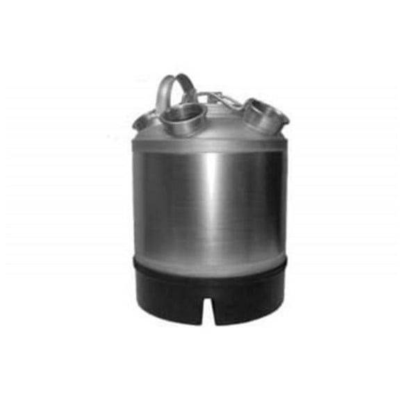 2.4 Gallon Stainless Steel Cleaning can with four heads