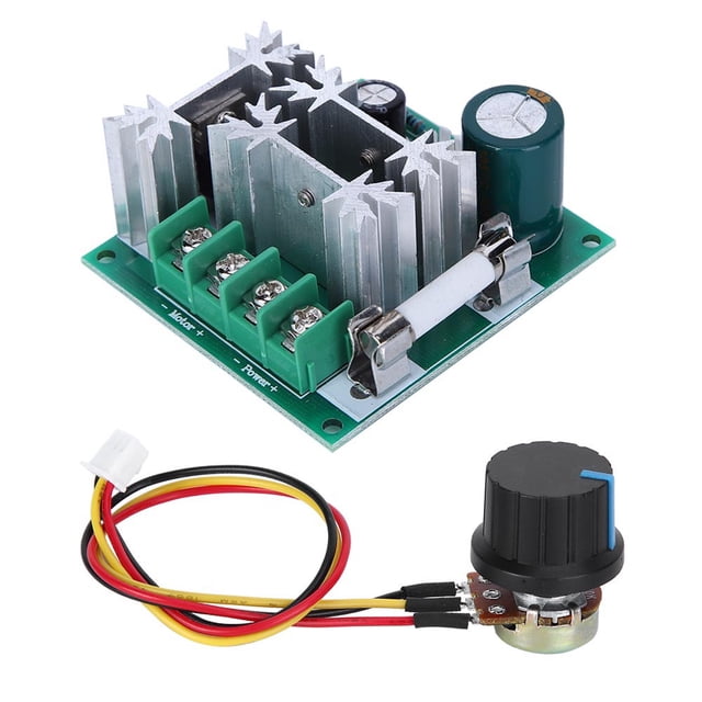 Rupoun Controlador de Velocidad de Motor DC CCMHCN 6V-90V Universal (7 cm / 2.75 in)