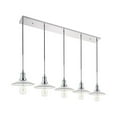 thumbnail image 5 of Modern Living Room Kitchen Bedroom Waltz 5 Light Chrome Pendant, 5 of 7