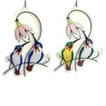 thumbnail image 2 of Pájaro Colgante Adorno Multicolor Acrílico Durable Exquisito Ventana Suncatcher Gran Panel Colgante Colgante Decoración Para Dormitorio Sala De Estar Balcón Hogar Regalo Amante De Los Pájaros Speravity HA027759-02, 2 of 6