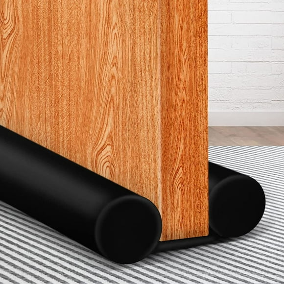 Bloqueador de puertas MAXTID negro ajustable 32-38 cm