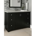 thumbnail image 2 of Design House 108894 Ventura Unassembled 2-Door 6-Drawer Vanity without Top, 48", Espresso, 2 of 11