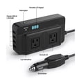 thumbnail image 2 of Inversor De Corriente Portátil Para Auto De 200w 12v A 110v, 2 of 3