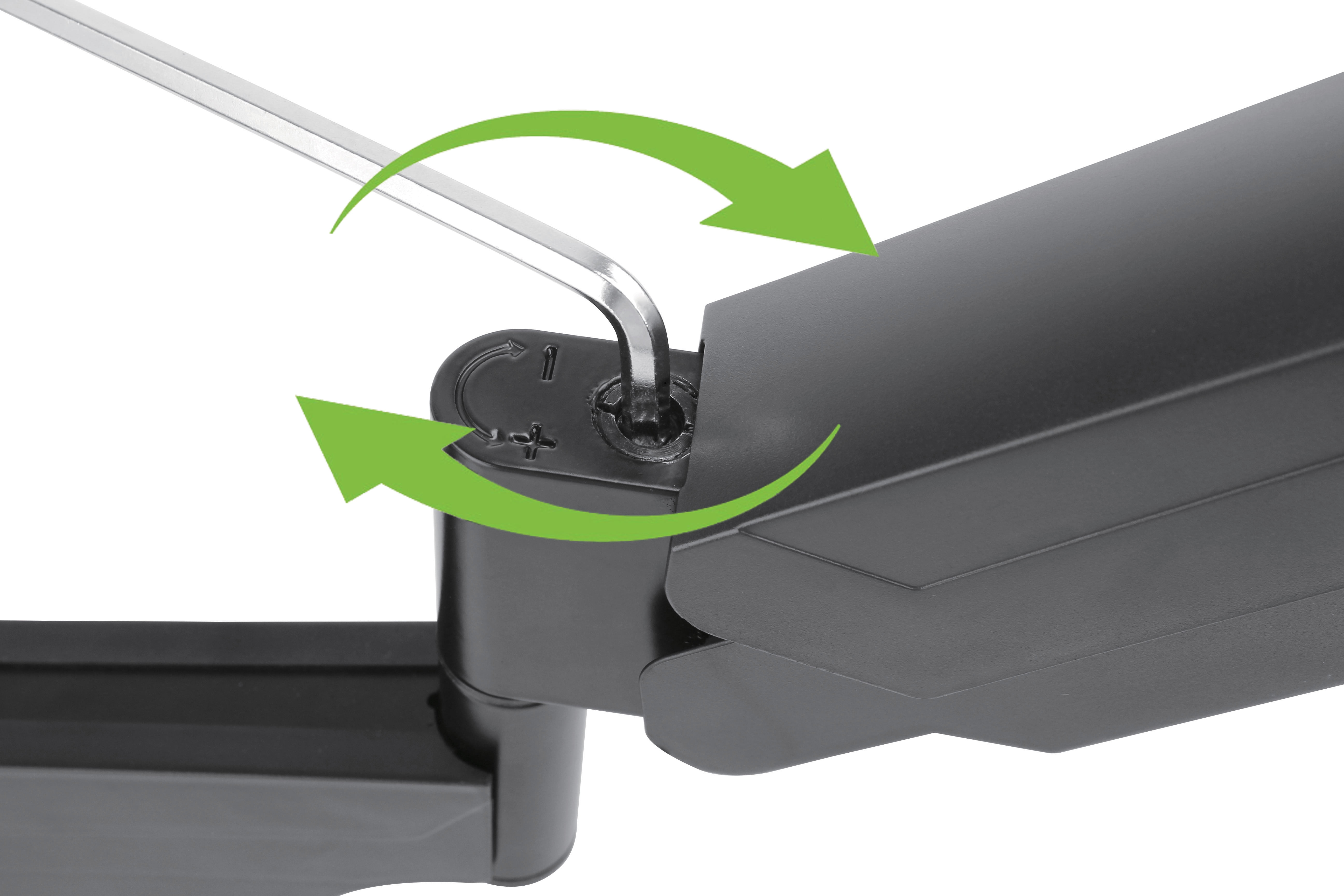 onn. Full Motion Spring-Assisted TV Mount for 23" to 65" TVs