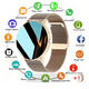 thumbnail image 1 of Reloj Inteligente Mujere Hombre Deportivo Llamada Bluetooth Xtellar Color De La Correa dorado, 1 of 4
