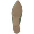 thumbnail image 6 of Journee Womens Aniee Slip On Almond Toe Mule Flats, Widths Available, 6 of 10