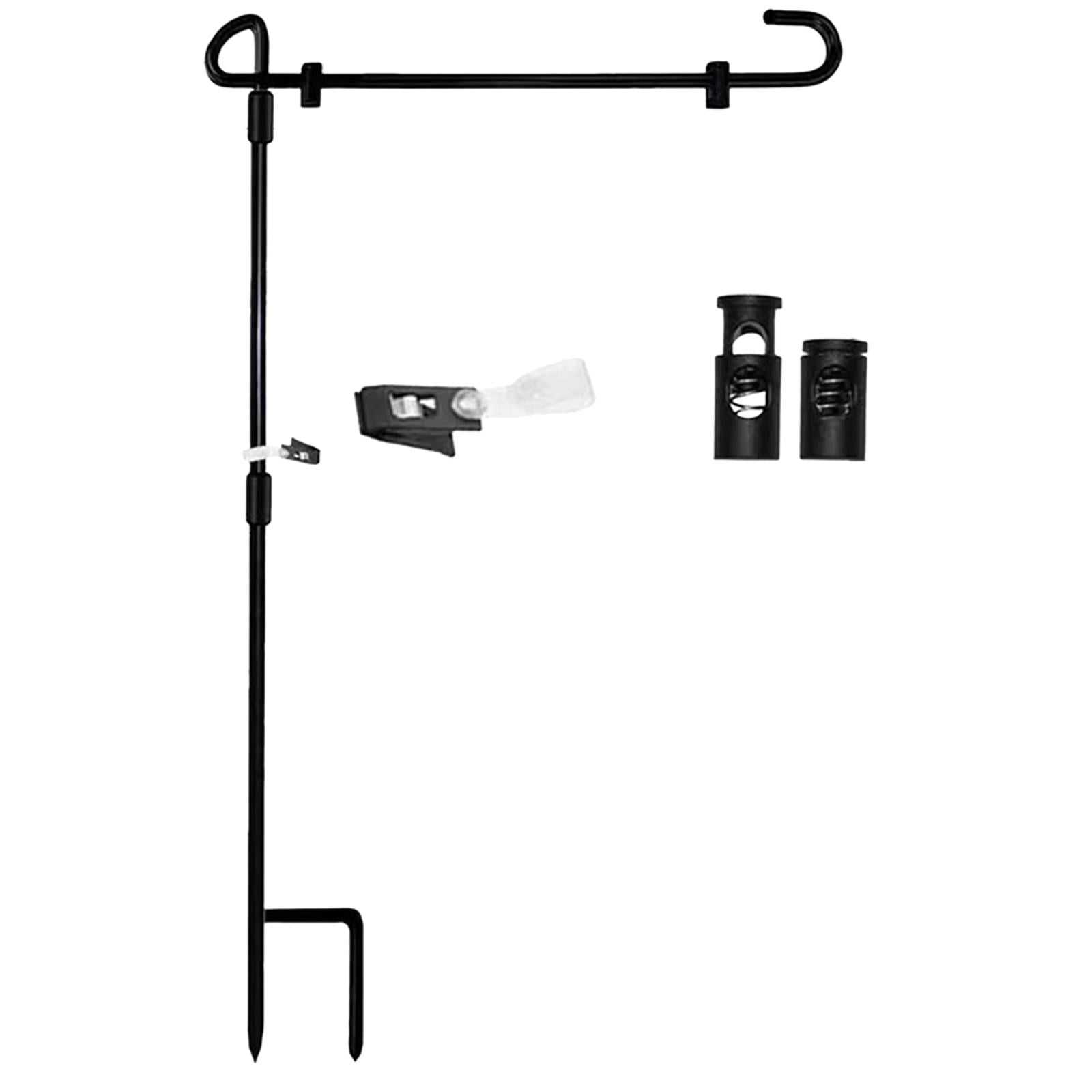 Garden Flag Stand with Anti Skid Clip Flag Holder for Farmhouse Yard Holiday