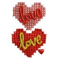 thumbnail image 6 of Kripyery Heart Balloons Inflatable Not Easy to Burst Leak-proof Large Size Party Supplies Decorate Reusable Background Heart-Shaped Foil Balloons for Wedding, 6 of 8