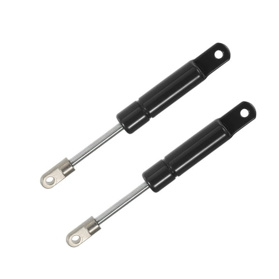 Unique Bargains 2 Pcs 4 Inch 5Ibs/22N Black Lift Supports Struts Shocks Gas Spring Universal for RV Car Truck Boat Window Cabinet Door Cover Lids