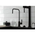thumbnail image 3 of Kingston Brass KS6190CTL Continental Single-Handle Water Filtration Faucet, Matte Black, 3 of 5