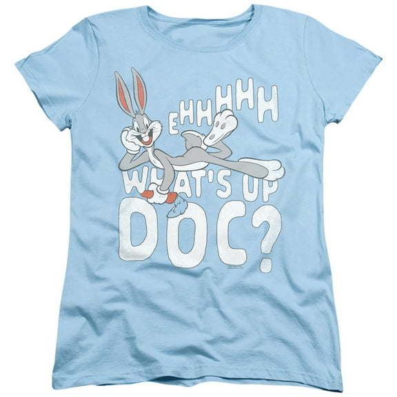 Looney Tunes Whats Up S/S Women's T-Shirt Light Blue