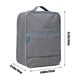 thumbnail image 5 of Bolsa para Zapatos de Viaje, Impermeable, Apto para 4 Pares, Organizador de Zapatos de Tres Niveles, Gris, 5 of 6