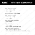 thumbnail image 2 of MAX Advanced Brakes - Rear Brake Kit For 2006-2023 Dodge Charger| Carbon Ceramic Brake Pad and Rotor Kit| Daily Driving Geomet Coated Brake Rotors, 2 of 9