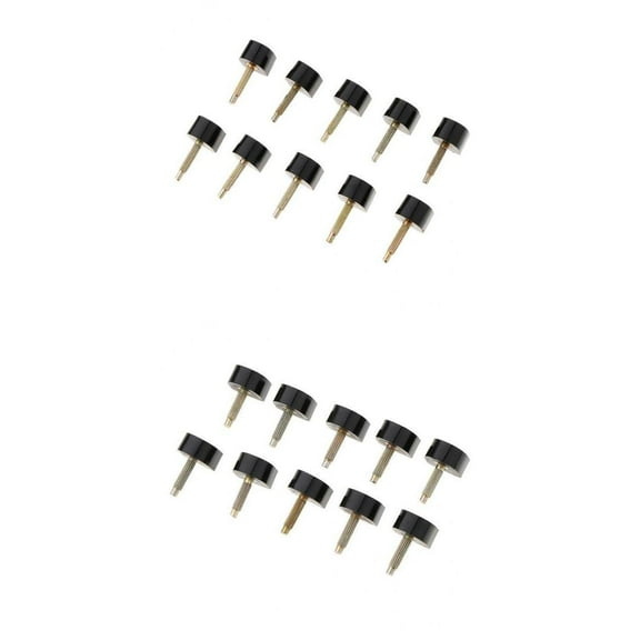 20 Pairs High Heeled Shoe Plates with Tips Shoe Replacement 9mm /