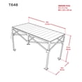 thumbnail image 3 of RIO Gear Table Étirable en Aluminum 48 x 25 pouces, 3 of 9