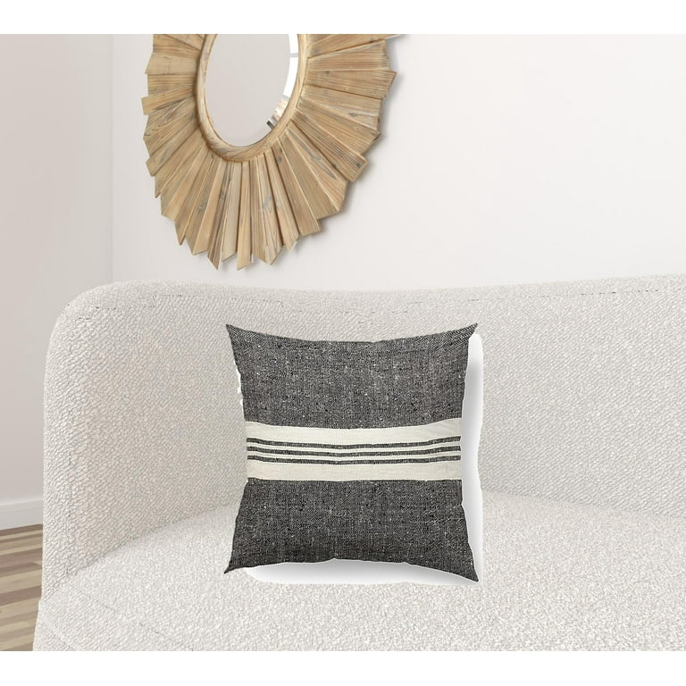 Set Of 4 Black And Yellow Diagonal Pillow Covers Set Of 4 Black And Yellow Diagonal Pillow Covers