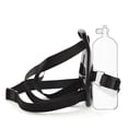 thumbnail image 3 of Mantenga el buceo de la botella de oxígeno plástica del soporte trasero flexible de la buceo submarino soporte trasero del soporte de soporte profesional accesorios sidaley OD002595-00B, 3 of 7