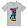thumbnail image 1 of Marvel Comics Mens Amazing Dad Spider-Man Corner Box Fathers Day T-Shirt, 1 of 6