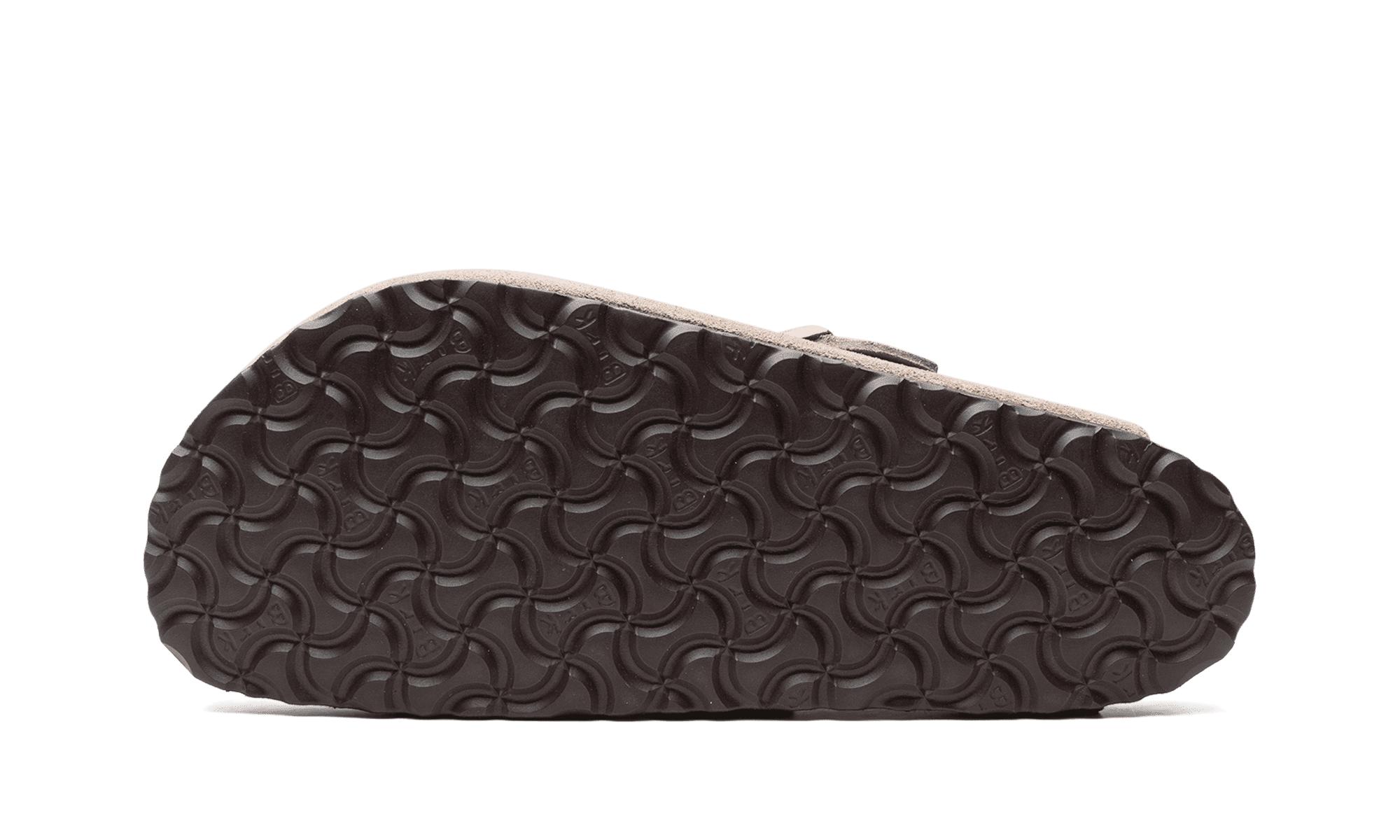 Birkenstock Women's Boston Soft Footbed Suede Leather Clog, 40, Grey
