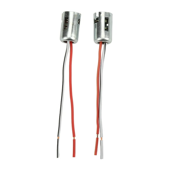 Pigtail Light Socket,2Pcs Bulb Connector Adapter LED Socket Adapter Brake Light Socket High-End Performance