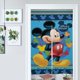 thumbnail image 3 of Cortina de puerta de Mickey Mouse, cortina opaca para puerta de 34 x 57 pulgadas, cortina divisoria de privacidad para decoración del hogar, dormitorio, cocina, 2 paneles, 3 of 6