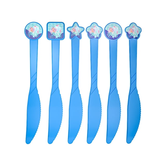 Suministros para fiestas Tema de fiesta de sirena Diseño de artículos Suministros Accesorios para el lugar Vaso de papel Bandeja de papel