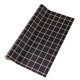thumbnail image 1 of BRIGHTFUFU Alfombrilla de armario engrosada cortable con aislamiento térmico, mantel individual para cajones, adorables almohadillas multiusos para el hogar (cuadrícula negra de 45x200 cm), 1 of 7