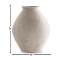thumbnail image 5 of Signature Design by Ashley Hannela Vase, 12" Tall, Antique Tan, Ribbed Polyresin Finish, Home Décor Accent, 5 of 5
