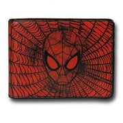 Spider-Man Face Web Bi-Fold Wallet