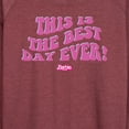 thumbnail image 3 of Barbie the Movie - Best Day Ever - Women's Lightweight French Terry Pullover, 3 of 6