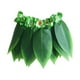 thumbnail image 3 of Conjunto de 5 piezas de falda hula hawaiana con collar, pulseras, diadema y hojas verdes, ideal como recuerdo para fiestas luau en la playa (niños)., 3 of 3