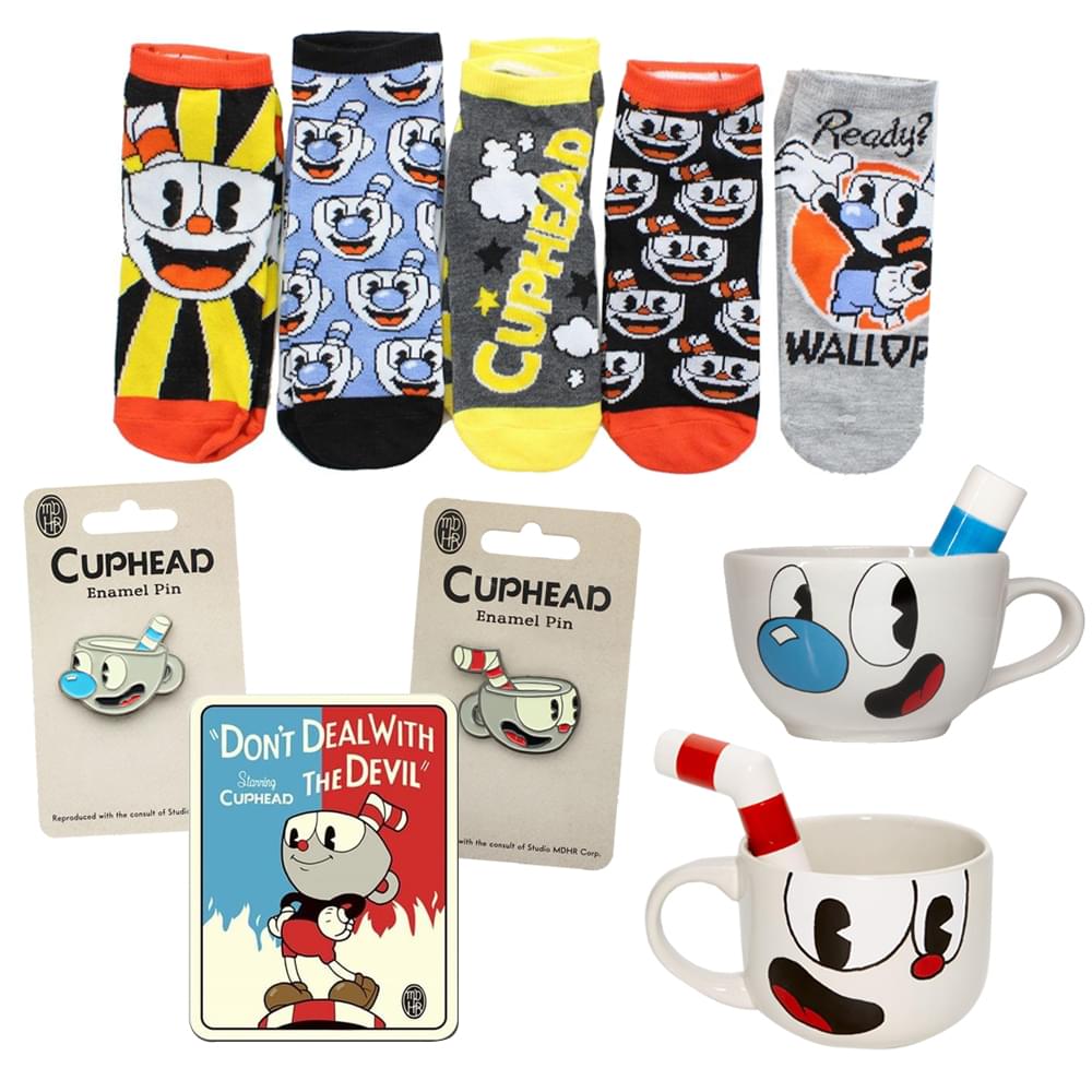 "Cuphead Bosses" Drawstring Bag by fantasylife | Redbubble