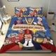 thumbnail image 1 of Grimsburg Conjunto de sábanas temático, trío de piezas, cómodo y amigable con la piel, diseño único, regalo de decoración para el hogar para familiares, amigos y fans,173cm *218cm, 1 of 6