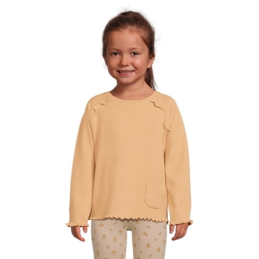Women's Lace V-Neck Blouse - Ruffle Puff Long Sleeve Chiffon Tunic Top