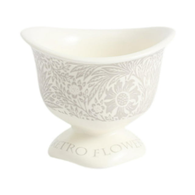 Taza de postre de cerámica Gloria para bodas fiestas blanco