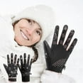 thumbnail image 4 of Dongrere Driving Gloves for Men & Women 3.7In * 9In Touchscreen Gloves for Winter - Warm for Skiing, Running, Cycling & Outdoor, 4 of 6