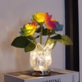 thumbnail image 4 of Lámpara Rose Night Light Recargable LED Flores de escritorio 300mAh Atenuación continua (C) Ndcxsfigh Para estrenar, 4 of 7