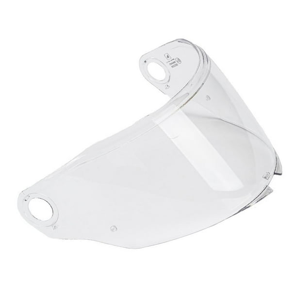 Visera abatible de policarbonato para casco, transparente, modelo profesional