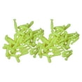 thumbnail image 1 of koolsoo 100 Pcs Leurres de Pêche Souples Queue Courbée pour Bar Crappie Pêche à la Mouche 1.5cm Jaune, 1 of 9