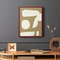thumbnail image 6 of Chunky Abstract I Framed Print in Red Solid Wood Framed Print No Nail Hanging, 6 of 6